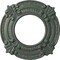 Ekena Millwork Benson Ceiling Medallion (Fits Canopies up to 4 1/8"), 9"OD x 4 1/8"ID x 5/8"P, Cloud Burst Crackle CM09BNCBC - alternate 1